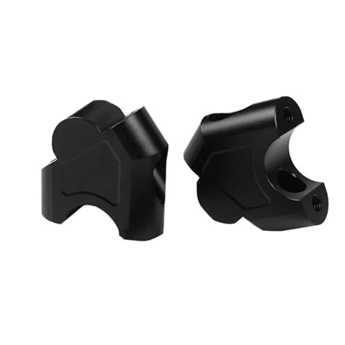 Abrazadera elevadora de manillar para QJMOTOR SRT800S adaptador gris plata de aluminio 2