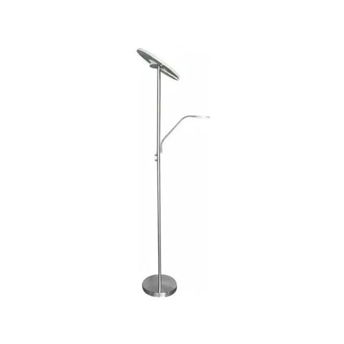 Plafón LED 36W 4000K 3060lm plano dimensiones 3,5x30x60 cm, acabado níquel, perfecto para techos modernos.