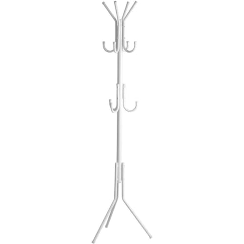 Nakloe Portemanteau sur pied, portemanteau d'entrée pour couloir, portemanteau métallique, 12...
