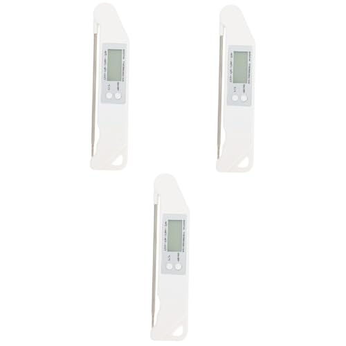 Thermomètre numérique de cuisine électronique pliable Alipis LCD lot de 3
