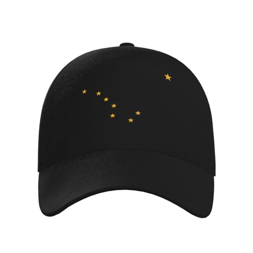 Alaska State Flag Big Dipper Baseball Hats for Men and Women - Classic Adjustable Hats2