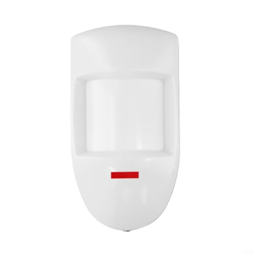 Gdfnmogo Alarma con sensor de movimiento PIR con cable con detector de infrarrojos dual para exteriores y instalaciones comerciales (sin soporte)