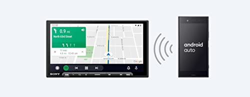Sony Xav-Ax6000 7" 2-Din Car Stereo + Backup Camera & Siriusxm Tuner Bundle. Wired/Wireless Android Auto, Wireless Apple Carplay, Bluetooth Receiver, 5 Preamp Outputs, Hdmi Input, Maestro-Ready, No Cd #TOP5