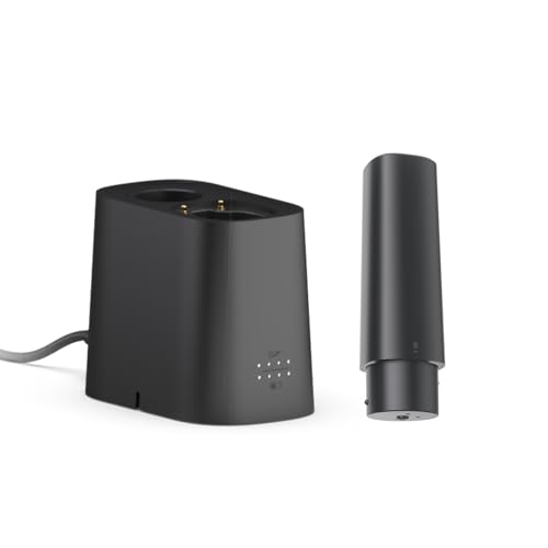 HOZO NeoBlade Turbo Dock – Dual-Bay Schnellladestation für NeoBlade & Akku, gleichzeitiges Laden & Wechseln, enthält 1 Turbo Dock + 1 Akku, für unterbrechungsfreies Arbeiten