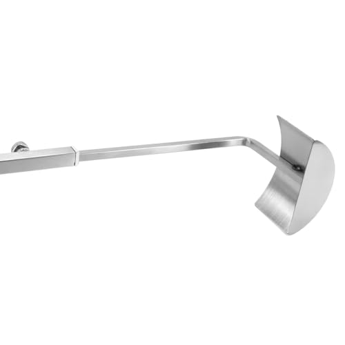 Enwye 2er-Pack Handtaschenständer aus Edelstahl, höhenverstellbarer Handtaschenhalter aus Metall, Schmuckständer für einzelne Taschen für Zuhause, Silber