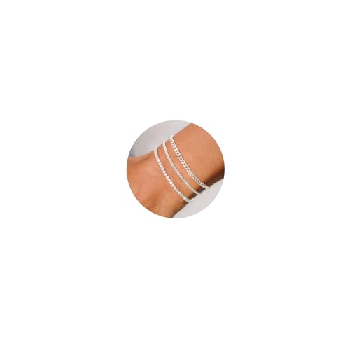 Tennis Bracciale Donna: Questi braccialetti da donna 3pcs viene fornito con una bella confezione regalo. È altamente raccomandato come regalo per voi stessi o per vostra moglie, mamma e amici in occasione della festa della mamma, del papà, di San Valentino, del Ringraziamento, del Natale e del compleanno.