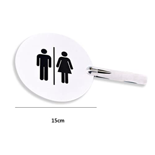 Panneau toilettes pour bureau et commerce avec support mural