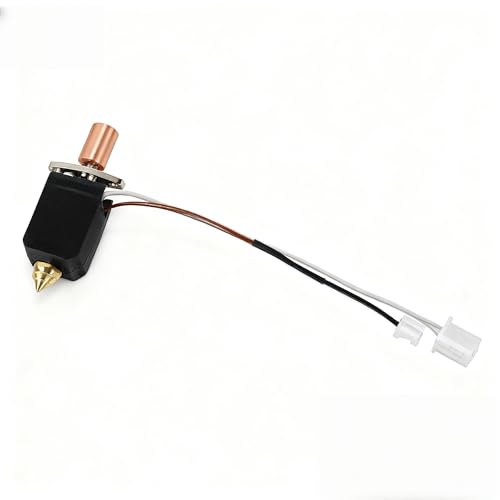 Ceramic Hot End Kit for Creality K1/K1 Max, Upgrade Integrated Nozzle Heating Block Throat, 500 ° High Temperature Resistant 3D Printer Accessories