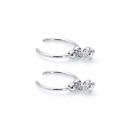 Boucles d'oreilles clip pour femmes et cuff d'oreille sans piercing