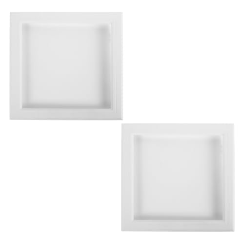 Panel de Acceso de Plástico ABS EXCEART (2 Piezas) para Plomería y Techo 2