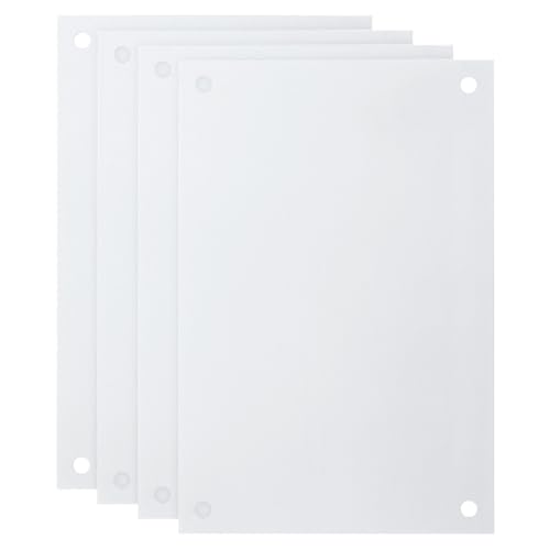 Plaque Aluminium Sublimation pour Signalétique Maison et Déco Murale 4 Pcs