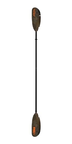 Image of Pelican - Poseidon Angler Paddle - Aluminum Shaft with Reinforced Fiberglass Blades - Lightweight, Adjustable Kayaks Paddles - Perfect for Kayak Fishing