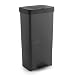 Cubo de basura o reciclaje 70L, VERTICAL, en 2 Compartimentos, Papelera para...