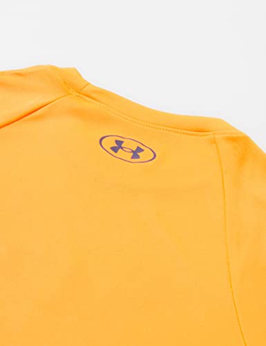 Under Armour Boys Tech Big Logo Short Sleeve T-Shirt , Blaze Orange (826)/Beta , Youth X-Large #TOP2