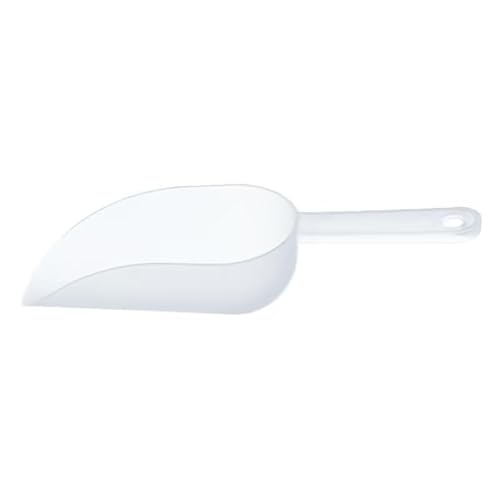 1pc Ice Cube Scoops Measuring Scoops Plastic Clear Ice Tray Shovel Sugar Small Grains Shovel Flour Candy Dessert Scoops for Party Dessert Buffet Weddings Rice Beans Ice Cream Scoops