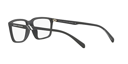 Image of Armani Exchange mens Ax3089u Universal Fit Square Prescription Eyewear Frames