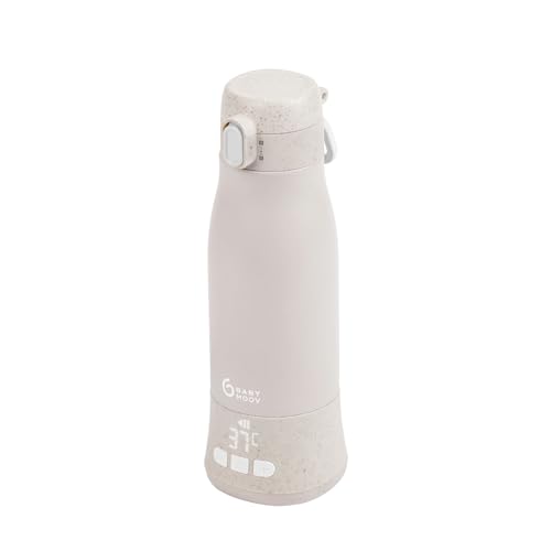 Babymoov - Babymoov Chauffe-Biberon Nomade sans fil Moov & Feed - Capacité 340ml - Eau ou Lait Maternel - Température réglable - Maintien au chaud (jusqu'à 7h) - Recharge USB - Garantie à vie - -23%