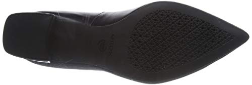 Geox D Bigliana A, Scarpe Donna, Nero (Black 100)