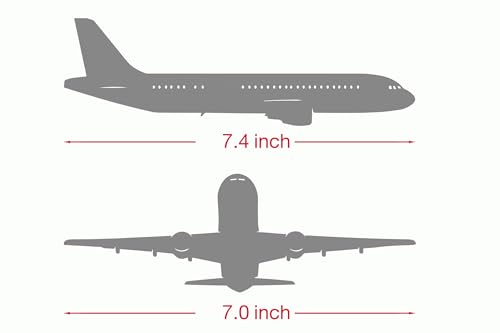 Herpa Snap-Fit Model Airplane Airbus A320neo British Airways, Airplane, Miniature in Scale 1:200, Collector's Item, Model with Stand, Plastic - Image 6