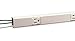 Wiremold Plugmold V20GB506TR Single Channel Multi-Outlet Power Strip, 125 VAC, 15 A, 10 Outlets, Threaded Mount
