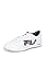 Fila Mens Original Fitness Graphic Sneaker - White Navy Red