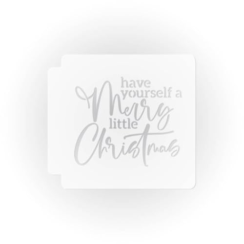Merry Little Christmas 783-I030 Stencil (13 inch)