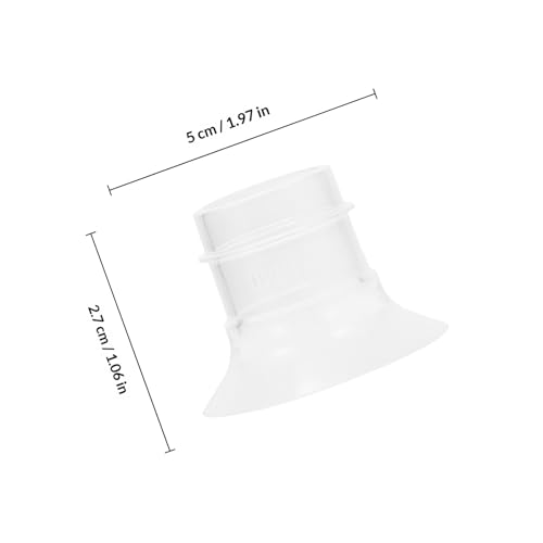 Conector práctico de silicona para extractor de leche 24 mm miniatura 2