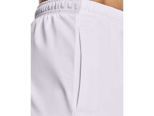 Short Under Armour Locker 9 Pocket blanc taille SM pour le running