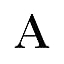 Letter A Letter A