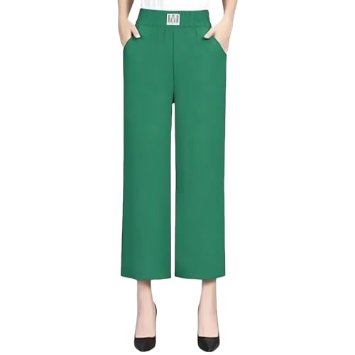 Perfect Drape High Rise Pull-On Stretch Pants, Elastic Waistband, Lightweight and Breathable