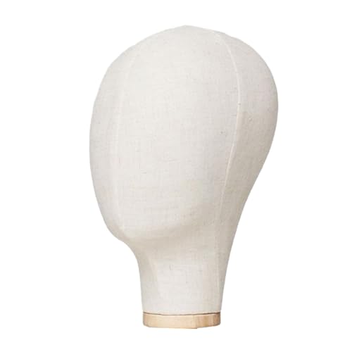 Présentoir de chapeaux et perruques modèle tête de mannequin 28cm sans socle - 8