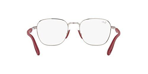 Image of Ray-Ban unisex-adult Rx6484m Scuderia Ferrari Collection Square Prescription Eyewear Frames