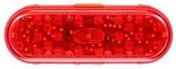 Generic 2.32" Oval 26-LED Stop/Turn/Tail Light - Red 60250R