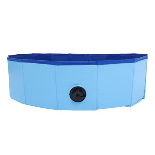 Milisten Dog Bath Tub Foldable Swimming Pool for Puppies Cats PVC Material Sturdy