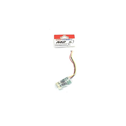 OMPHOBBY M2 Helicopter Parts Futaba Satellite Receiver/Futaba OSHM2055 Original Replacement for OMP Hobby M2 Explore/M2 V2 RC Helicopters Accessories Spare Part