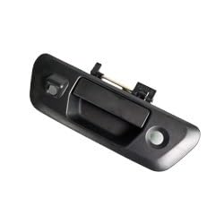 Car Driver Side Exterior Door Handle /Fit for nissan Navara D23 NP300 2015 2016 2017 2018 2019 tailgate truck handle back door handle key hole Camera hole type Car Exterior Door Handle Driver(2 hole a