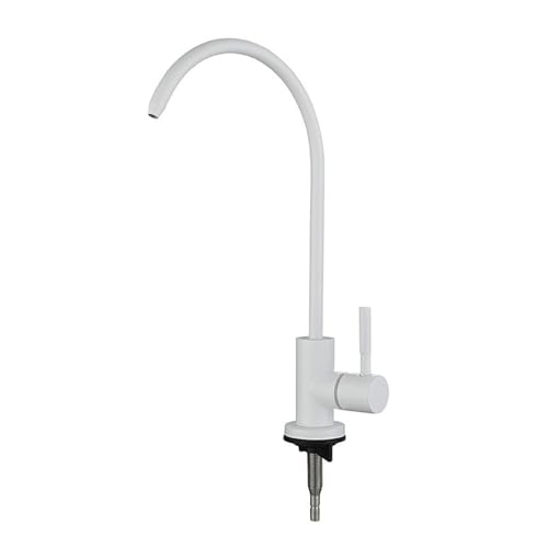 Robinet filtre eau haut de gamme col de cygne en acier inoxydable brossé cuisine