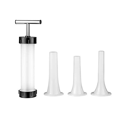 Gezichta Manual Sausage Maker,Sausage Stuffer Machine,Sausage Stuffer Tool,Meat Stuffer Filler,Fast Sausage Fillining Tool For Beginner Salami Maker, Free Size #TOP21