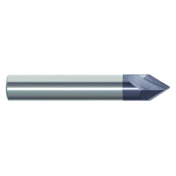 Chamfer End Mill, 1/2 in. Dia, Carbide, 209