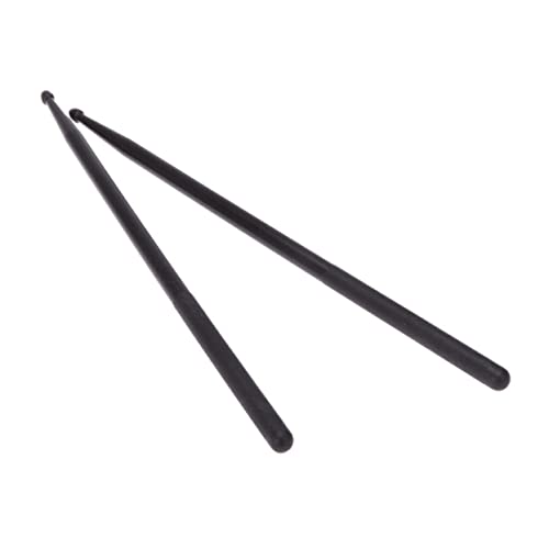 Par de baquetas de nailon para batería livianas miniatura 2