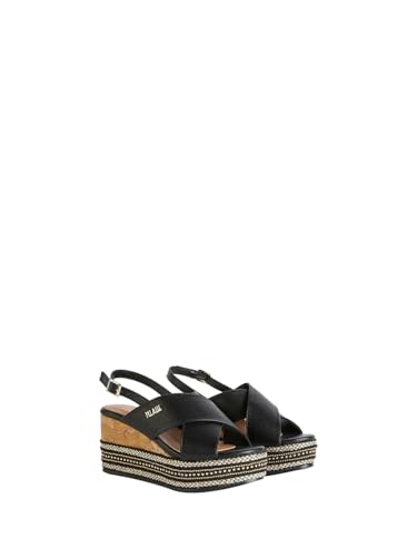 Sandalo Donna - Nero 1118 662A Viteltessuto 39