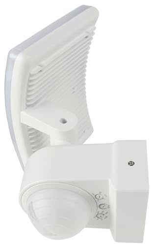 Spot d'extérieur LED étanche IP65 applique murale blanche avec projecteur de mouvement - 5