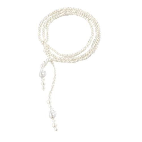 Chaîne de poitrine réglable avec collier long tendance pour sublimer tous les décolletés