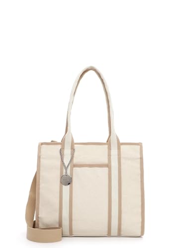Sac à épaule Suri Frey Bethany de couleur beige au design moderne et finitions soignées