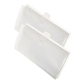 POPETPOP Sammelalbum für Kinotickets und Flugtickets 2 Stück Transparentes Ticketalbum mit Druckknopfeinsätzen Vielseitig Nutzbar für Schulabschlüsse und Hochzeiten