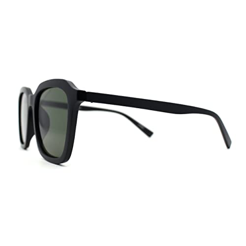 SA106 Mod Thin Plastic Hipster Rectangle Minimal Sunglasses3