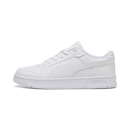 Puma Unisex Rebound Low Puma White-Glacial Gray 11 46