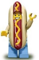 LEGO Hot Dog Man #14 of 16, Minifigures Series 13 Set 71008SEALED Retail Packaging