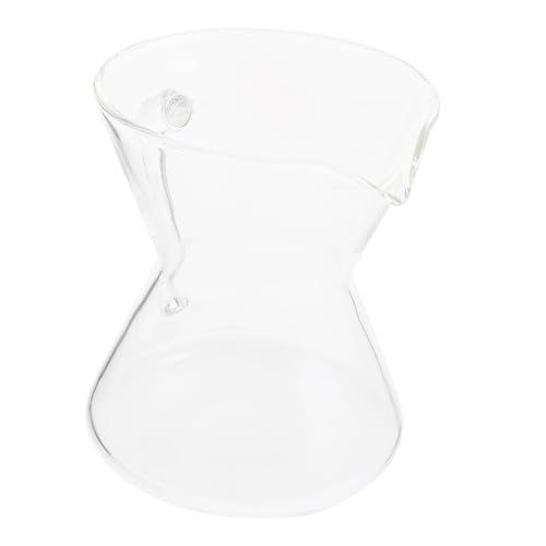 Cabilock Hanging Ear Coffee Pot Portable Milk Jug Mini Tea Kettle Mini Coffee Maker Portable Kettle Drip Coffee Brewer Coffee Dripper Coffee Serving Pot Coffee Container Glass Transparent