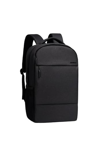 AspenSport Mochila de 19 l, color gris carbón, mochila estable, mochila impermeable con cremallera, mochila ajustable, mochila ergonómica para hombre y mujer, gris oscuro, 46 x 30,5 x 15,5 cm, Casual